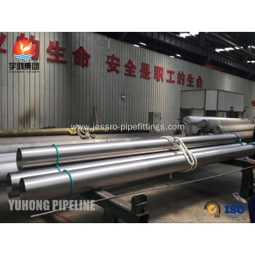 Monel 400 ASTM B165 N04400 Seamless Pipe and Tube